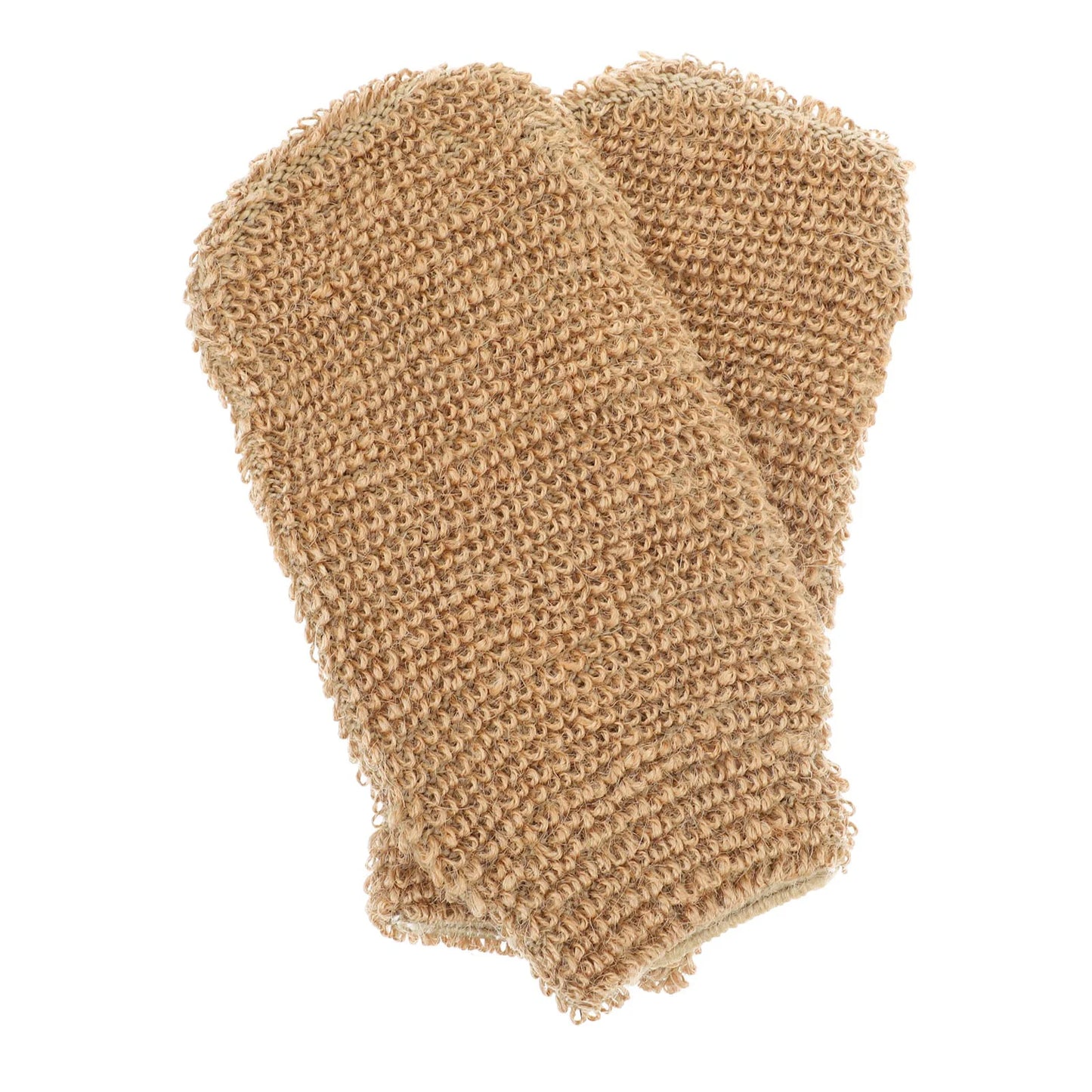 2 PCS Jute Bath Gloves Exfoliating Scrub Body Cleaning