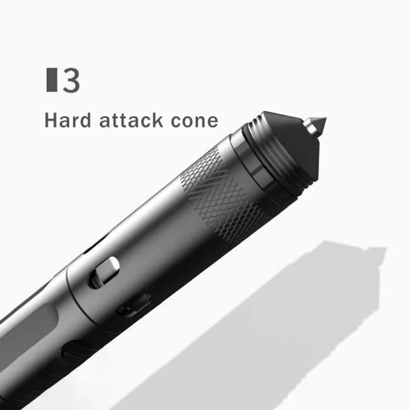 Multifunctional Ballpoint Pen With 100LM Flashlight Tool