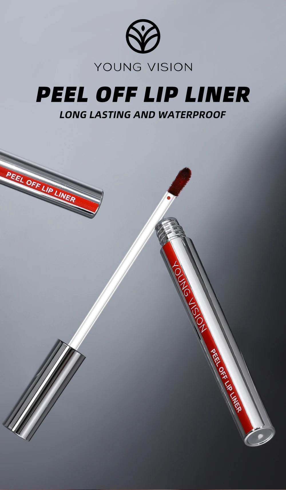 Young Vision Tear-Off Lip Liner Matte Smudge-Free Pencil