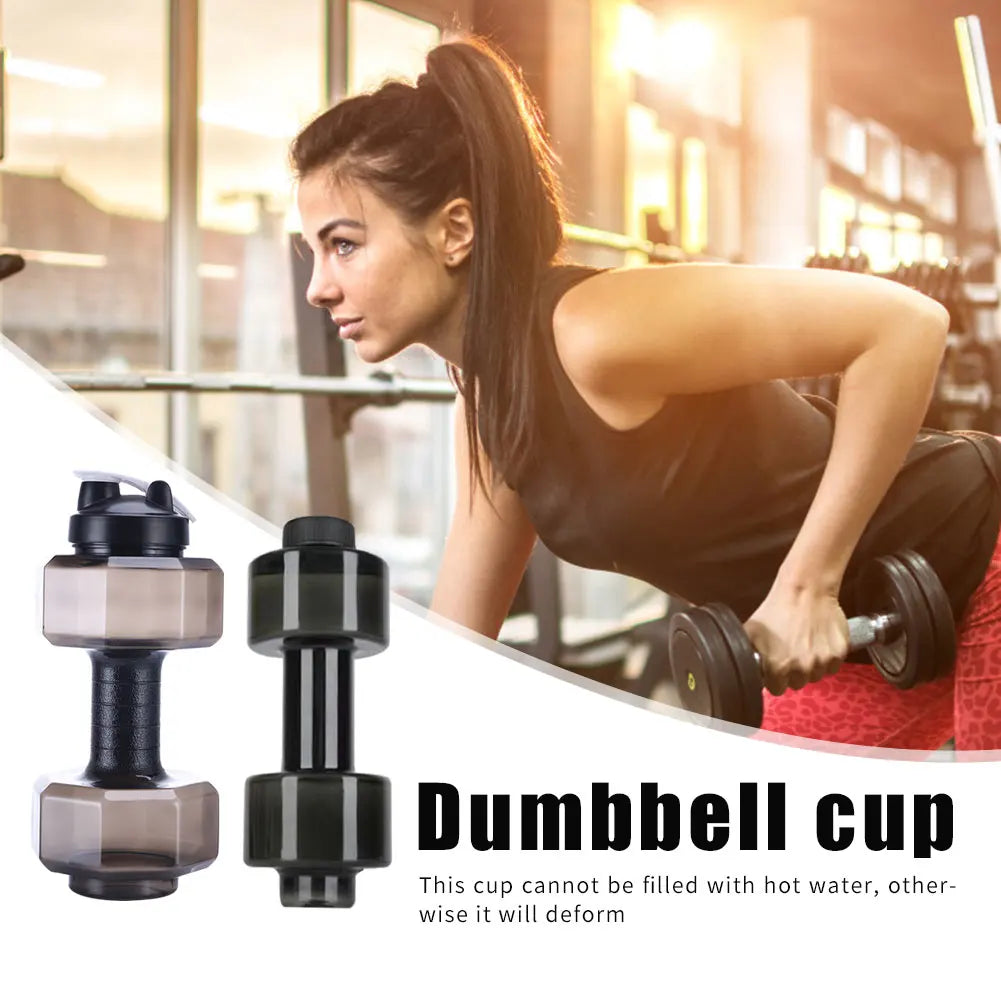 Sports Dumbbell Shaped Kettle for Outdoor Fitness and Decoration