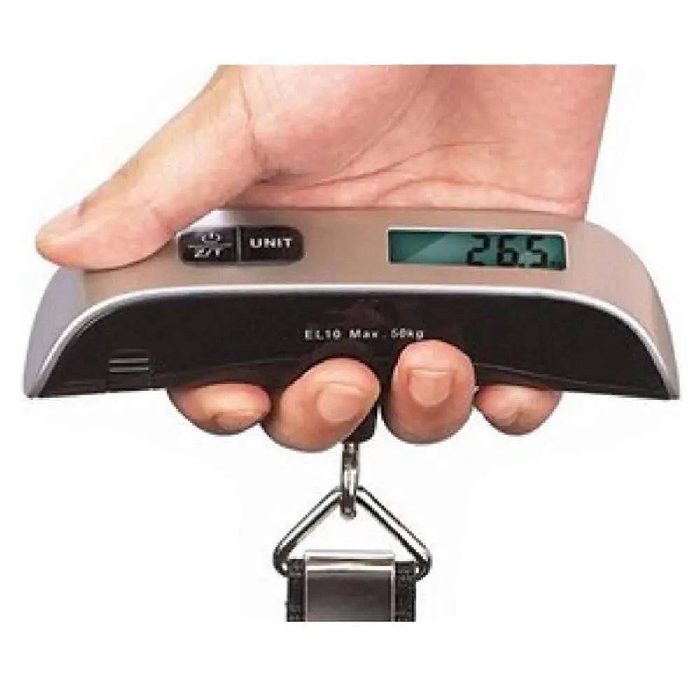 Portable Scale Digital LCD Display 110lb/50kg Travel Weighing Tool