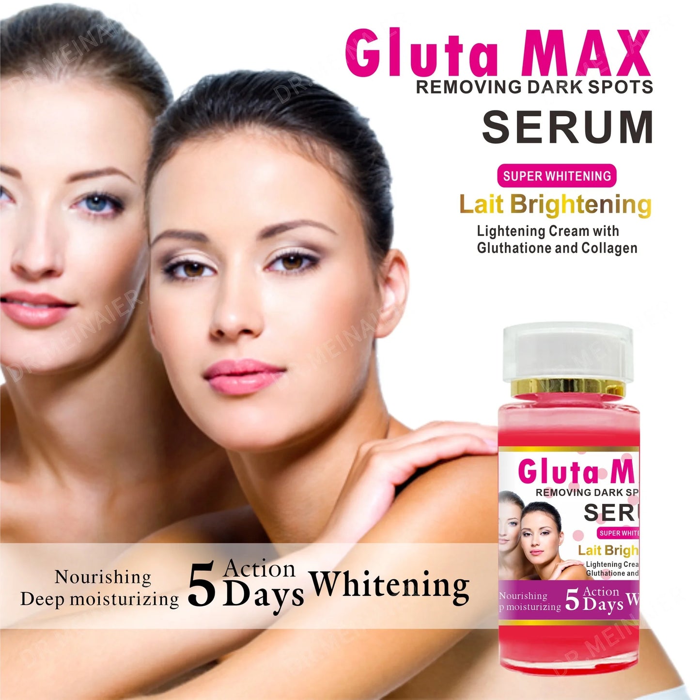 120ml Gluta Max Collagen Face Serum Repairing Essence