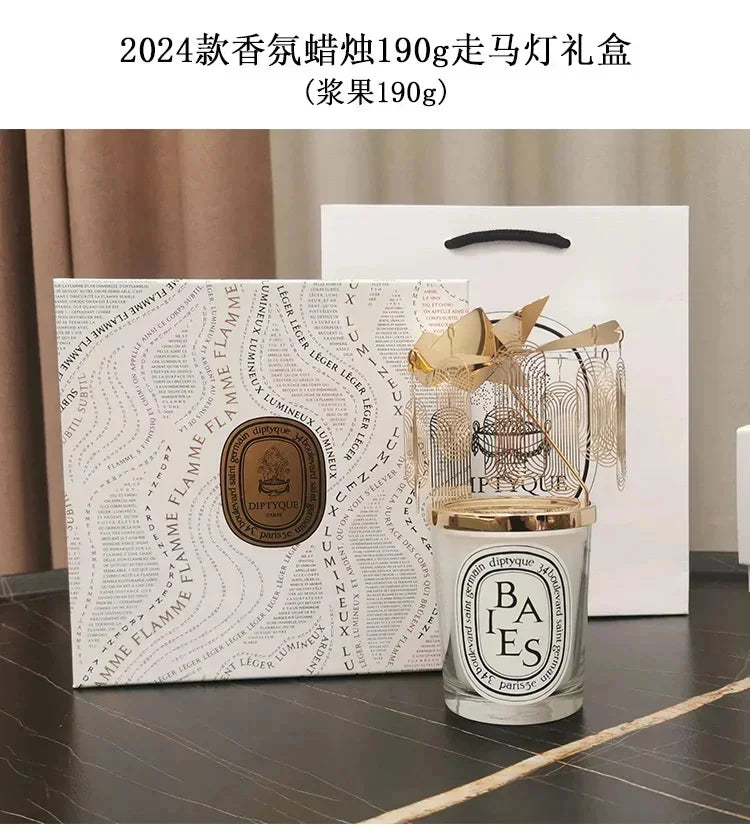 2Diptyques Aromatherapy 2024 Luxury Niche Candle Set