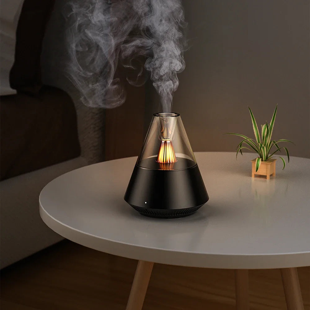 Essential Oil Aroma Diffuser with Light for Home Serenity