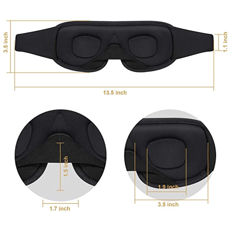 New Brand 3D Sleeping Mask Block Out Light for Ultimate Relaxation