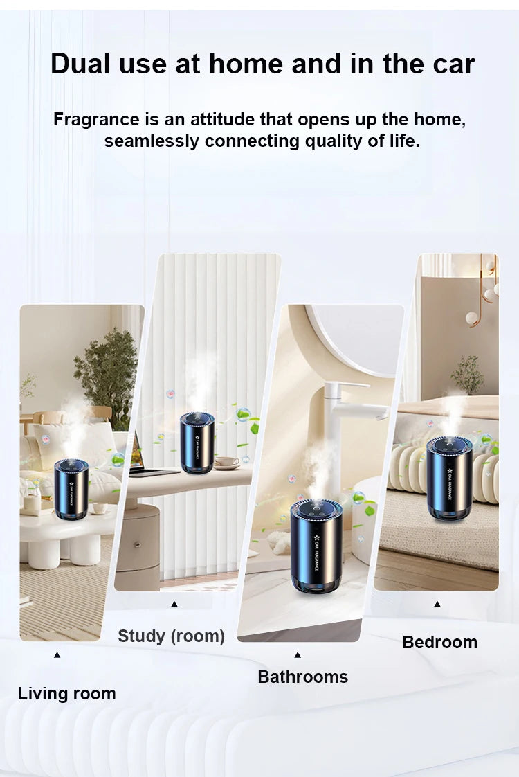 Starry Sky Projection Intelligent Aromatherapy Diffuser Lamp