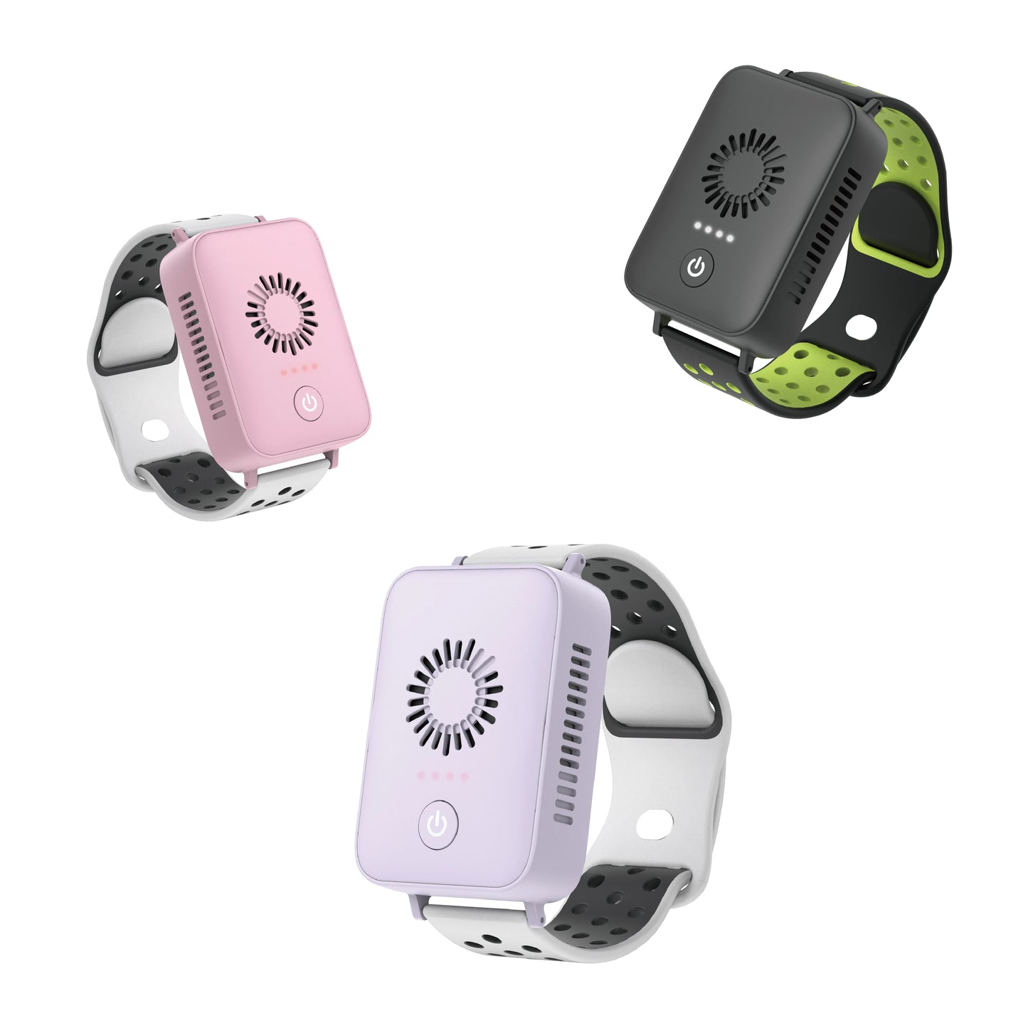 2 In 1 Portable Mini Air Conditioner Watch Fan Bracelet