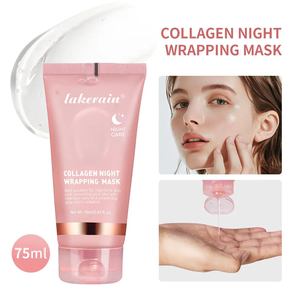 Collagen Overnight Wrapping Peel Off Mask 75ml Hydrates