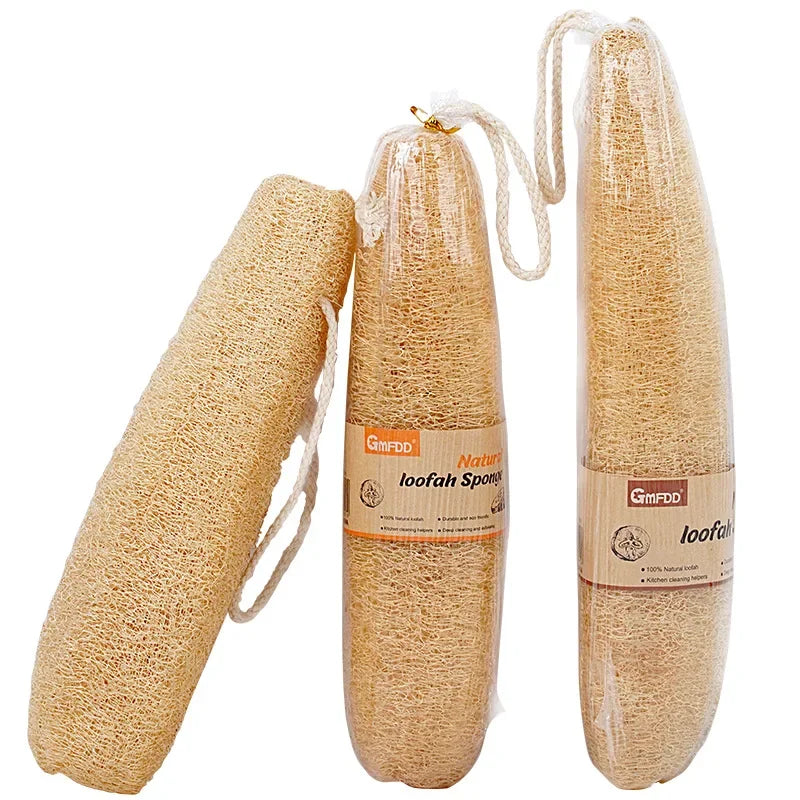 Whole Natural Organic Loofah Sponges for Exfoliating SPA Care