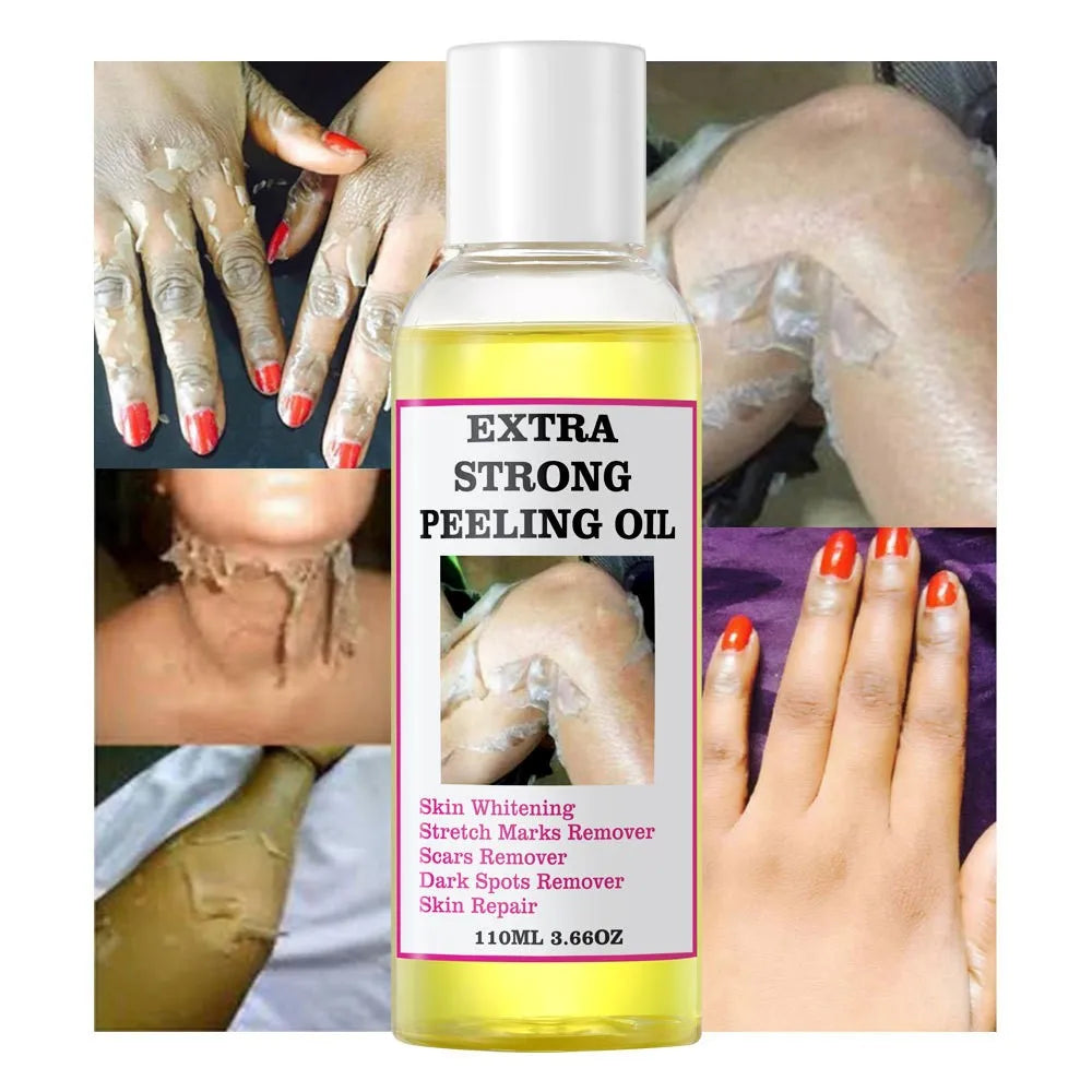 Yellow Exfoliating Oil For All Body Skin Types 110ml