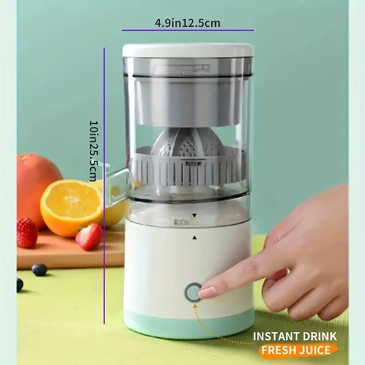 Multi-Function Portable Electric Juicer USB Rechargeable Mixing Bottle for Summer Smoothies and Lemon Juice Home Use