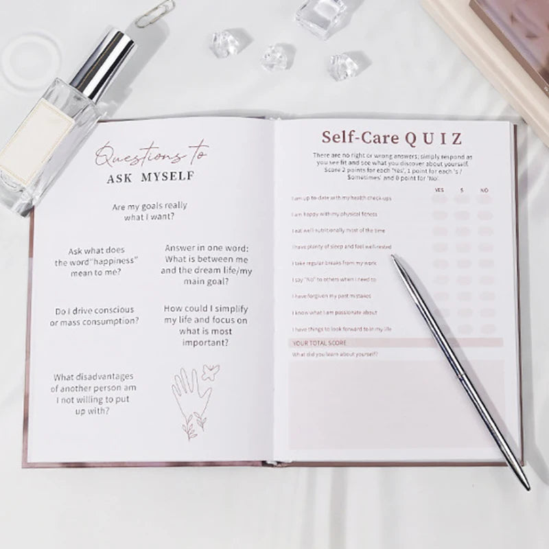 Self-Care Journal Book Gratitude Journal Happiness A5 Notebook