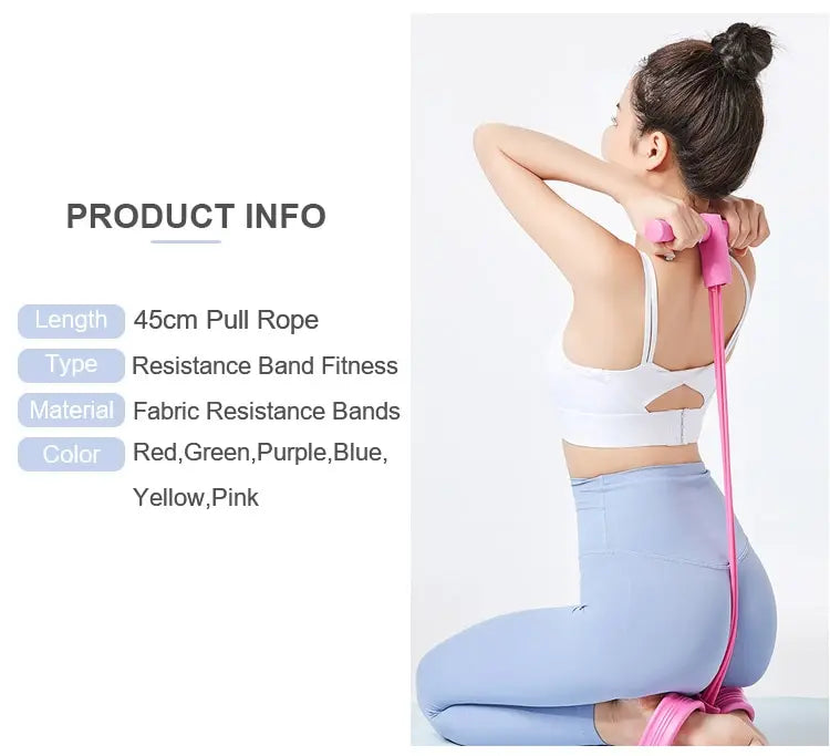 Resistance Bands Elastic Fitness Bands For Home Exercise