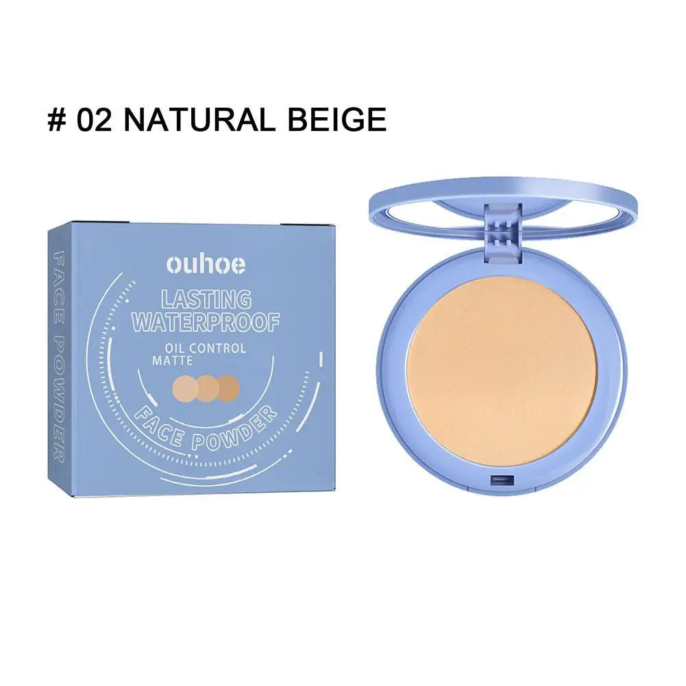 Sunscreen Powder Cosmetic Face Powder Waterproof Matte Makeup