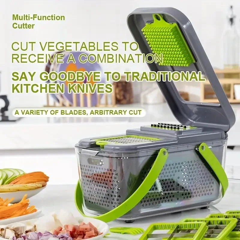 16/25 in 1 Multifunctional Vegetable Chopper Kitchen Tool