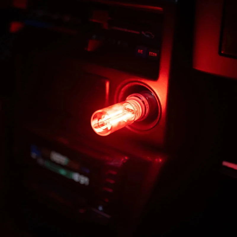 USB Touch Controlled Vehicle Interior Night Lights Retro-Inspired Mood Lamps For Car Bedroom Hallway