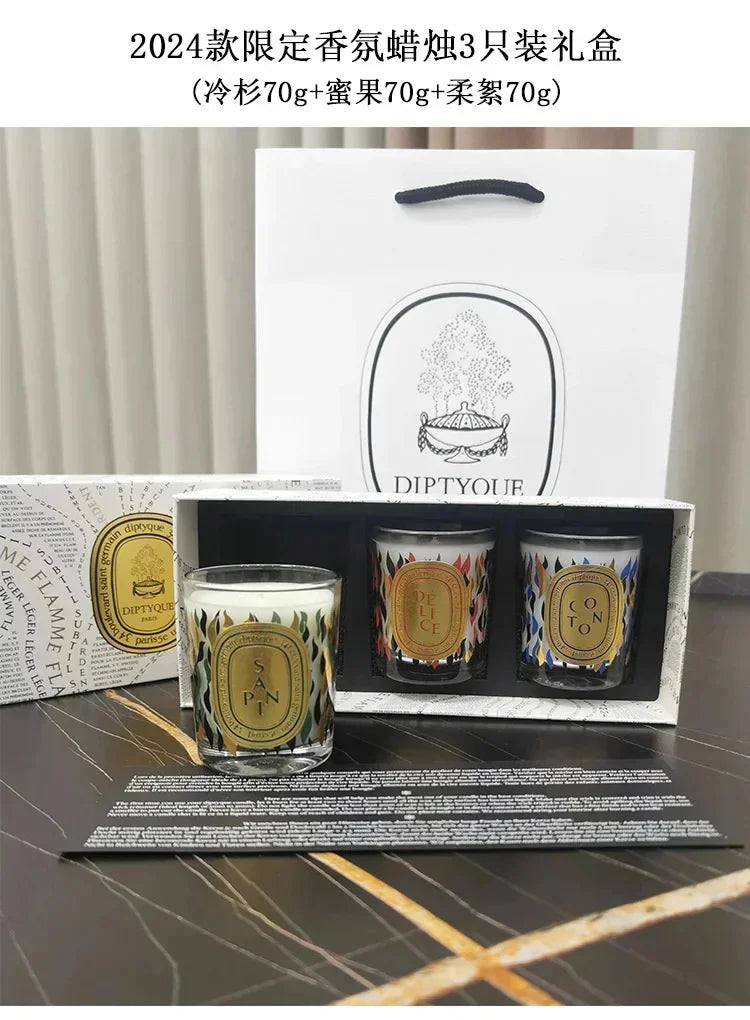 Diptyques Aromatherapy 2024 Luxury Candle Set Unique Gifts