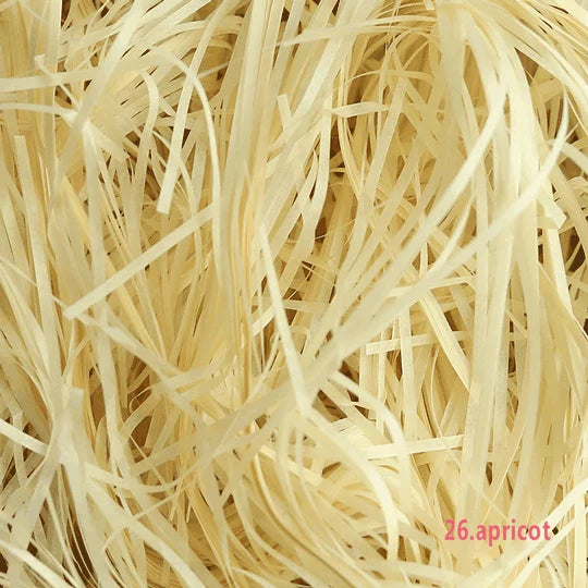 50g Multicolored Raffia Paper Shreds for Elegant Gift Wrapping