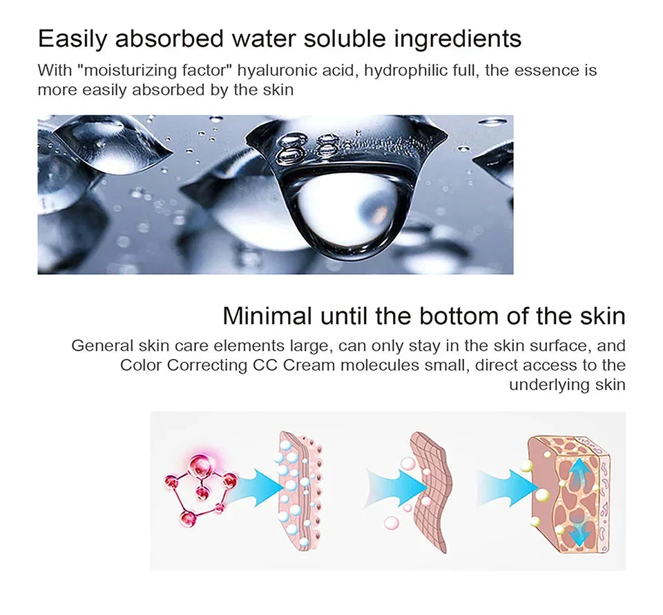 Erborian Correcting CC Cream Moisturizing Waterproof Makeup