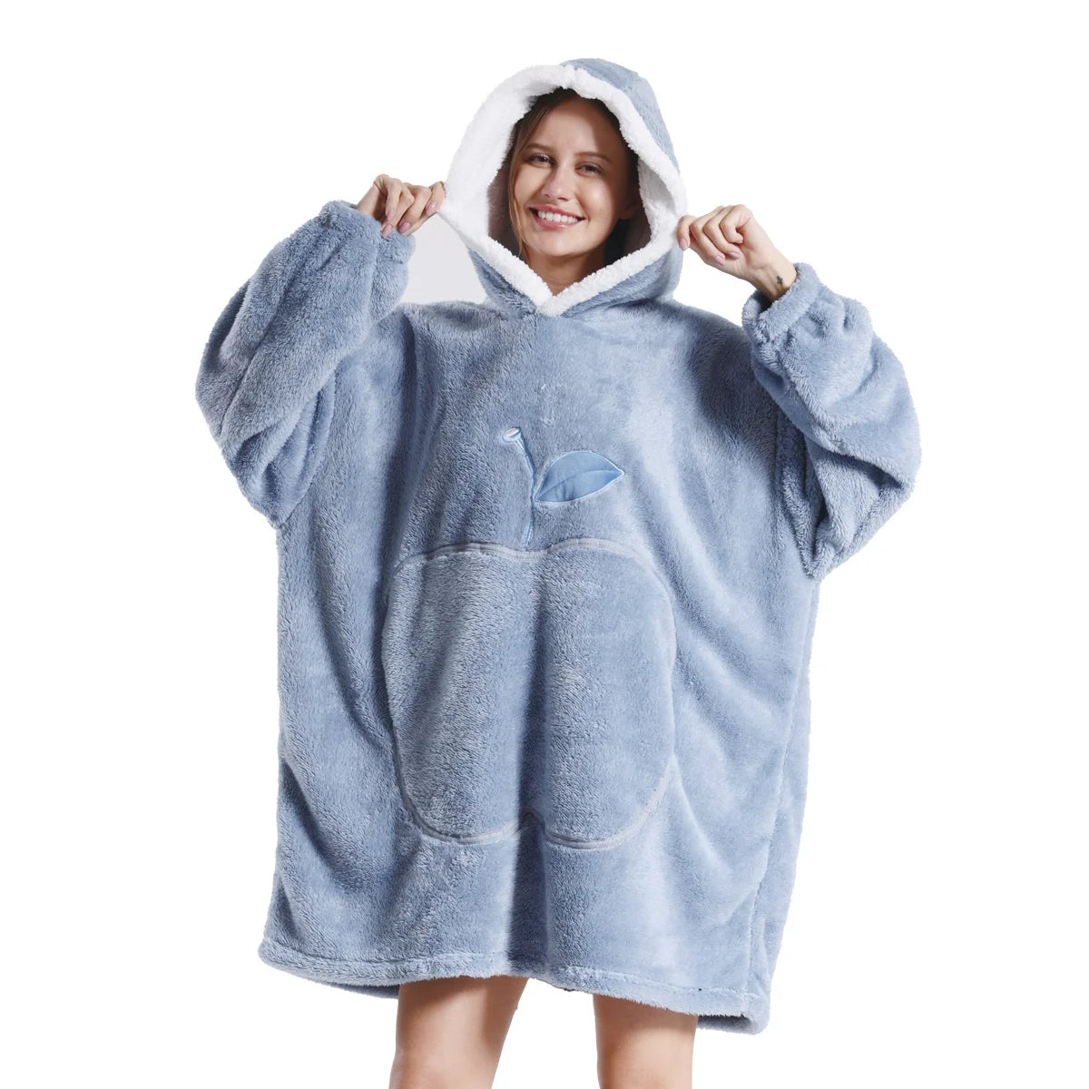 2024 Winter Oversized Wearable Blanket Hoodie for All