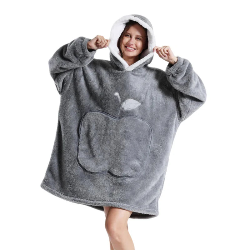 2024 Winter Oversized Wearable Blanket Hoodie for All