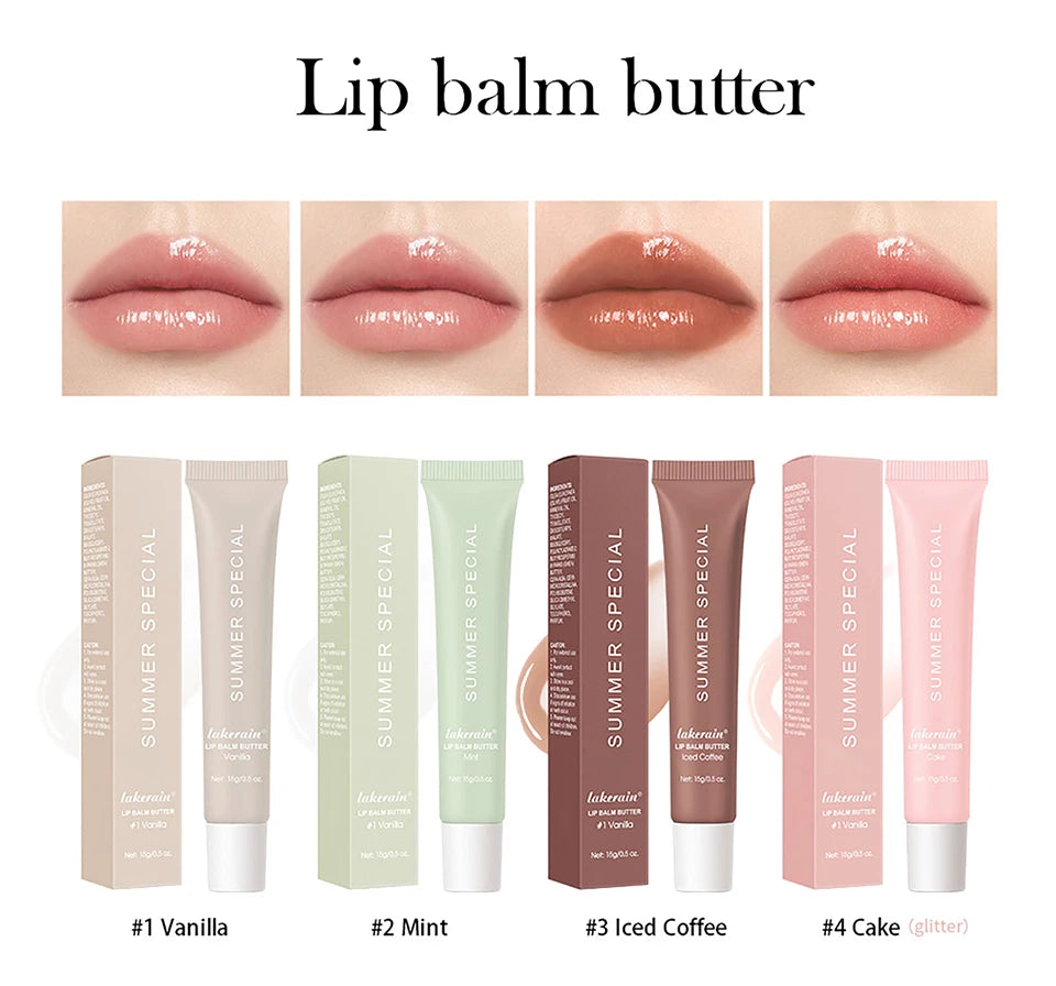 4pcs Lip Balm Deep Moisturizing Lip Glaze For Daily Care