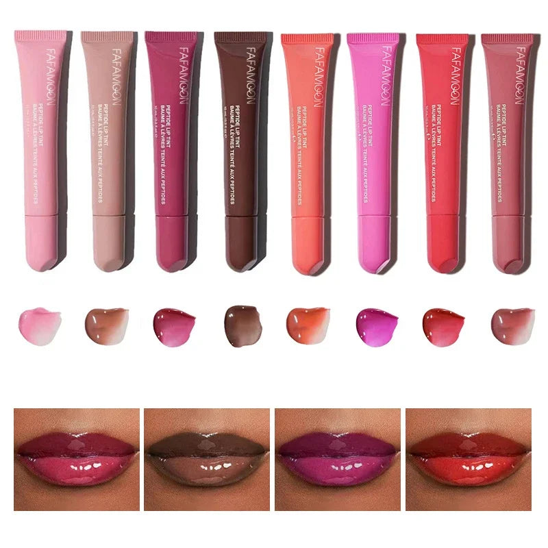 2024 New Plumping Lip Moisturizing Oil Mirror Lipstick