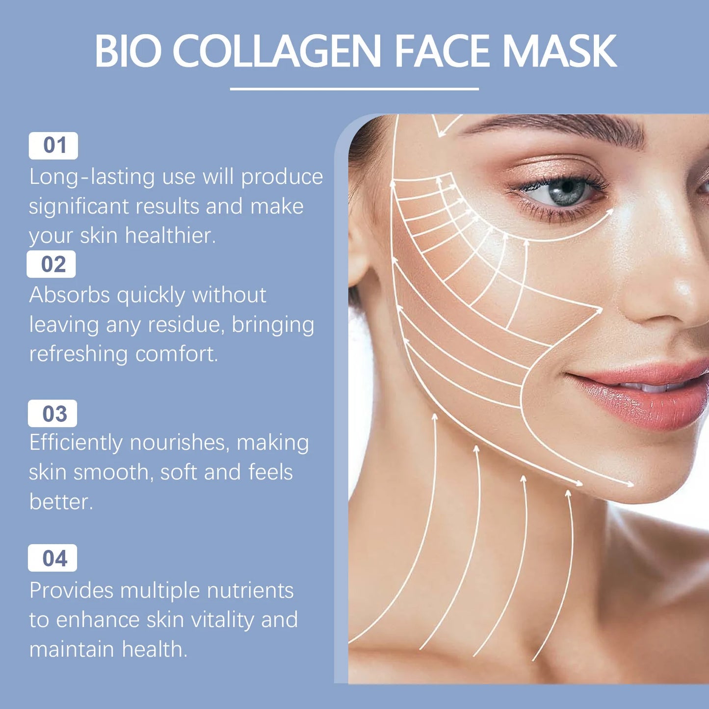 Bio Collagen Face Mask Overnight Hydrating Skin Care