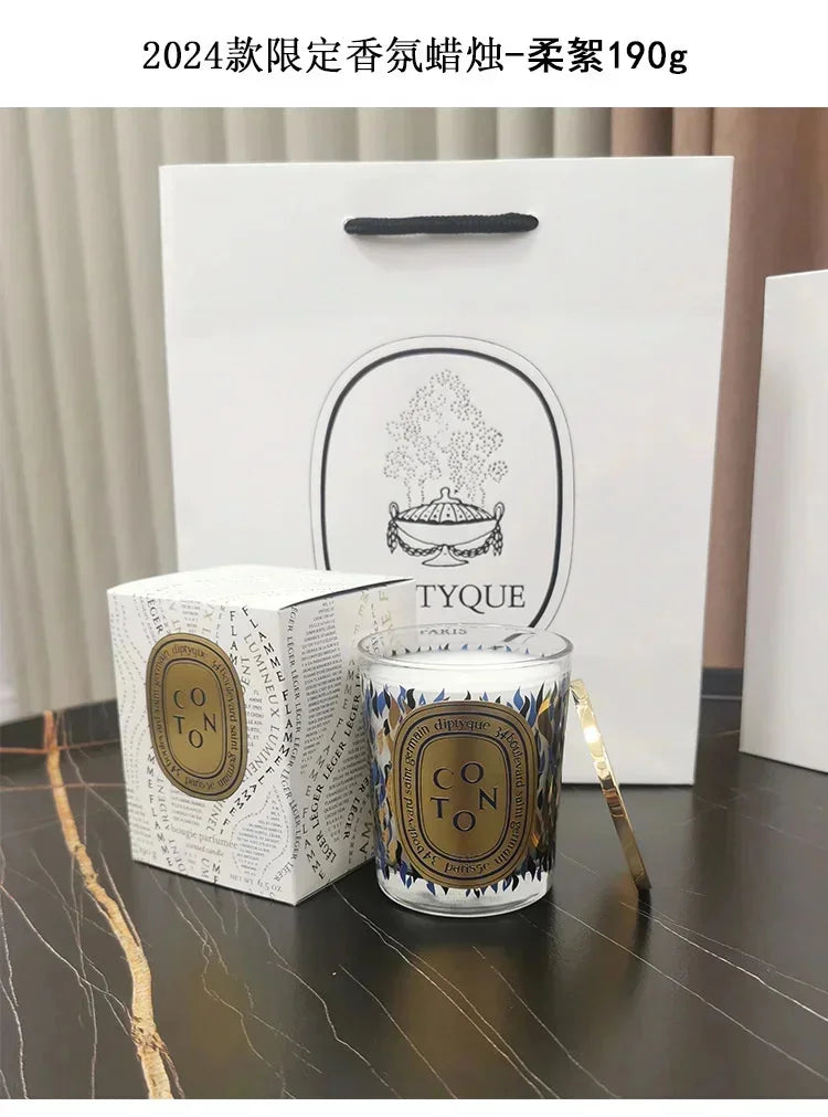 2Diptyques Aromatherapy 2024 Luxury Niche Candle Set