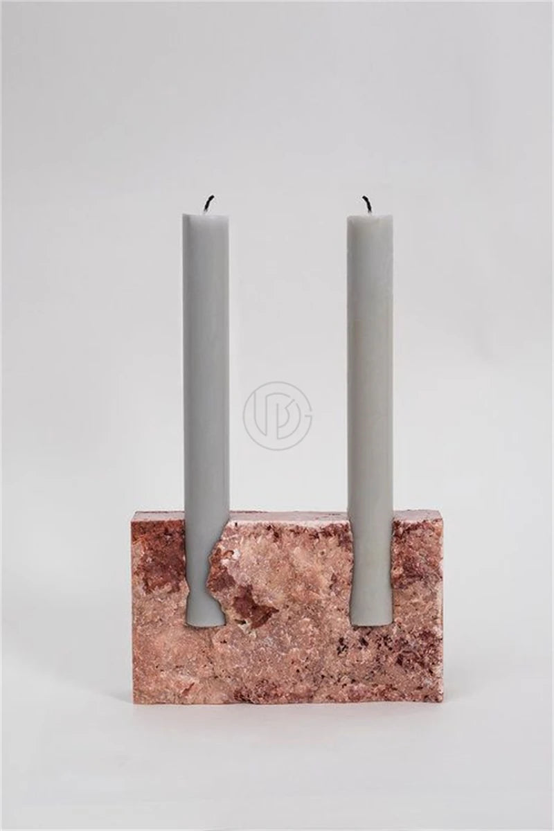 Nordic Light Luxury Style Living Room Decoration Candlestick