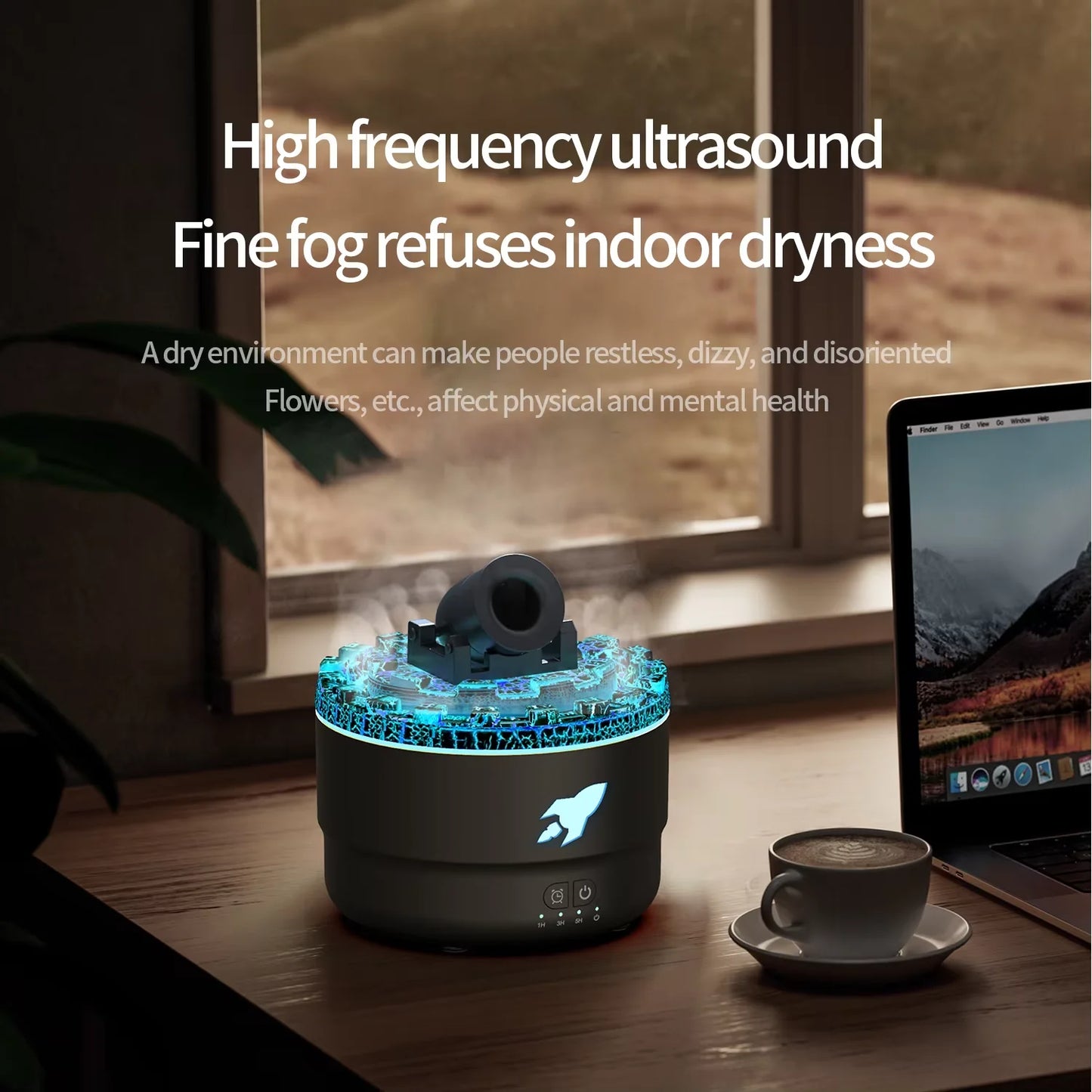 2024 New Creative Fort Aromatherapy Machine Humidifier