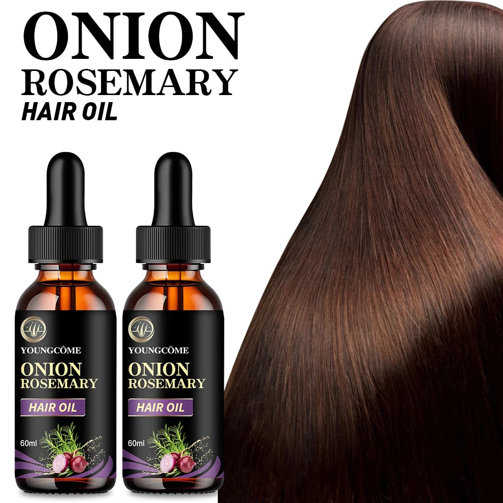 Hair Rapid Growth Essential Oil Onion Rosemary Hair Care