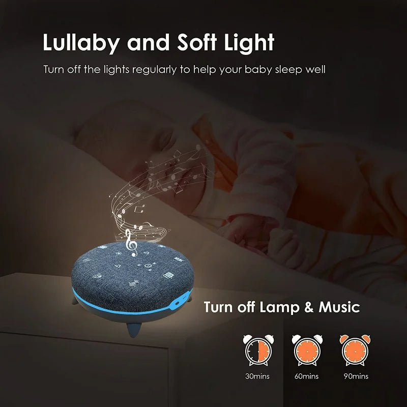 New Arrival 7 Relaxing Nature Sounds Machine for Sleep Therapy