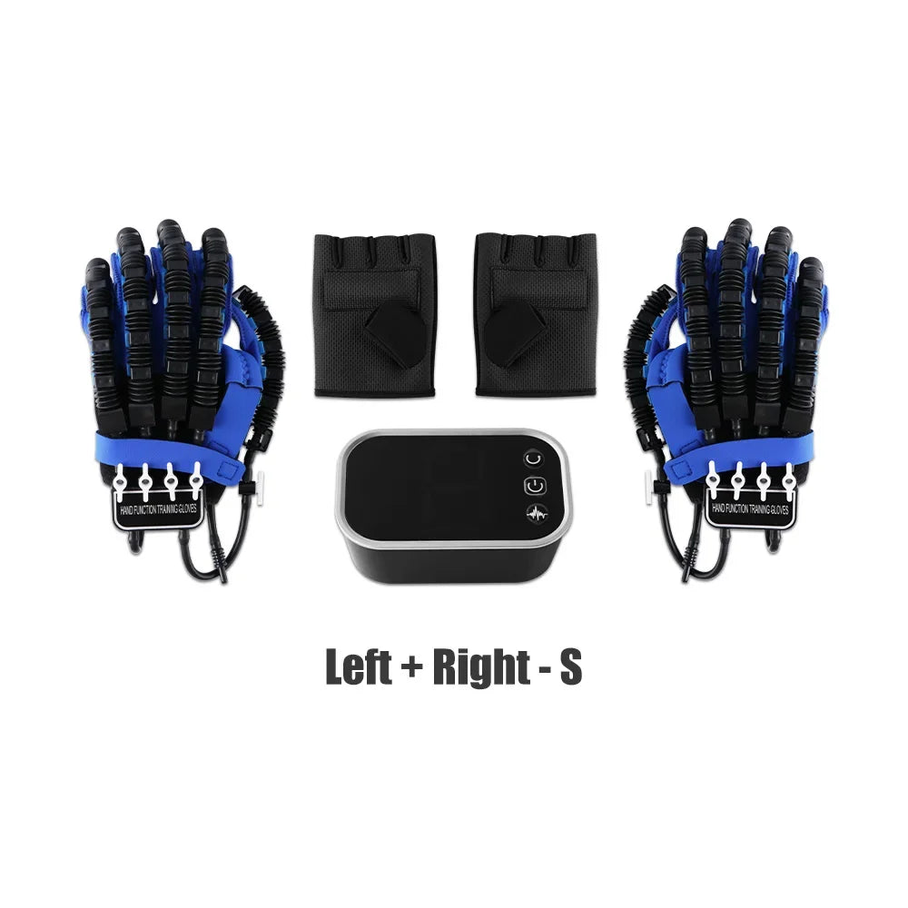 Stroke Rehabilitation Glove Finger Robot Trainer for Hemiplegia