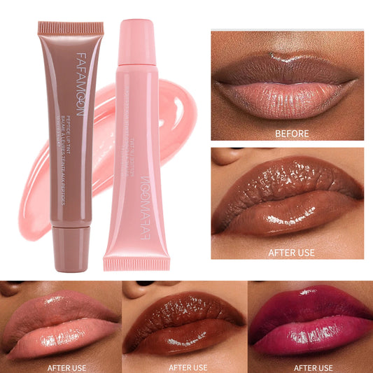 5 Color Moisturizing Mirror Lip Gloss Plumping Lip Oil