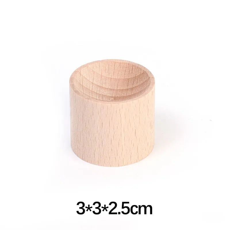 1/5PCS Mini Wooden Essential Oil Diffuser for Home Serenity