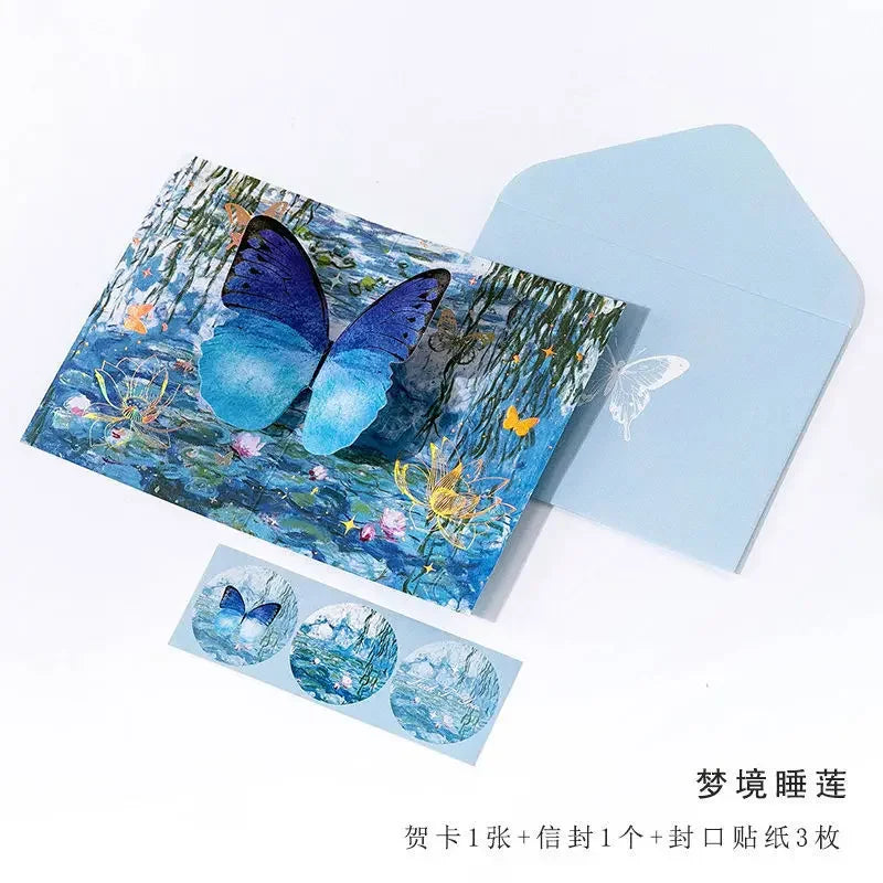 3D Butterfly Pop-Up Greeting Card for All Occasions