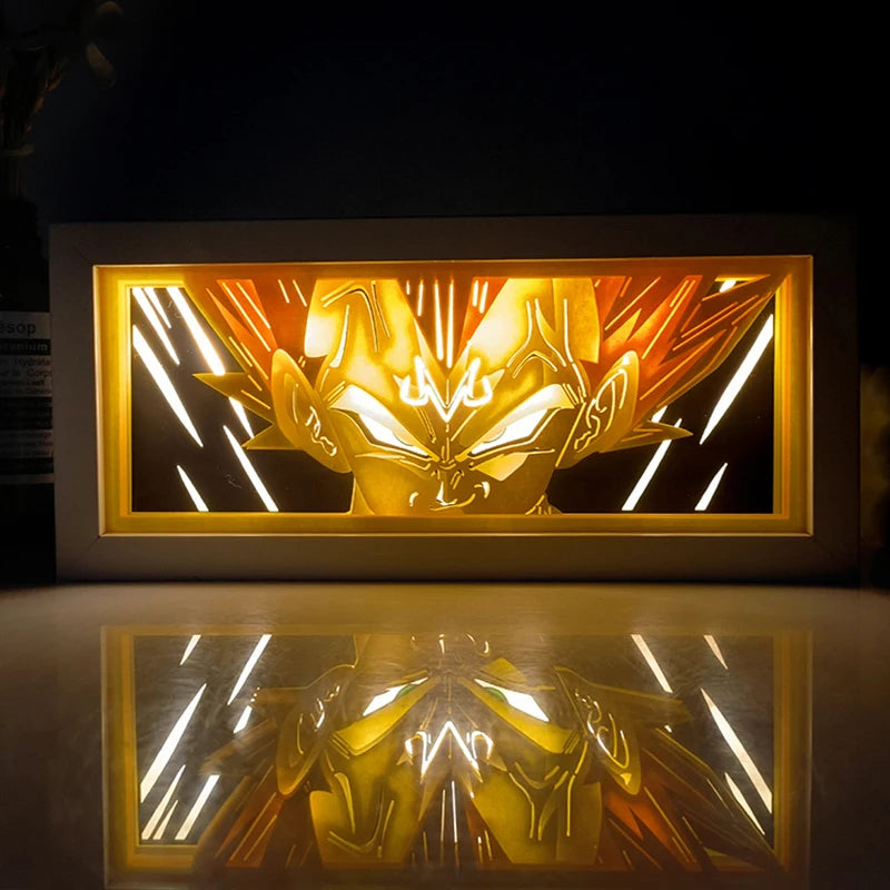 Anime Light Box Led Strip Lights Shadow Box Usb Table Lamp