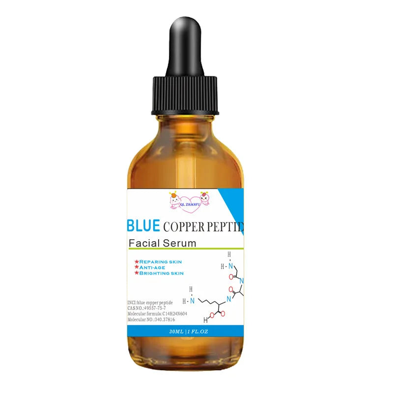 Blue Copper Peptide Stock Solution Facial Serum Skincare