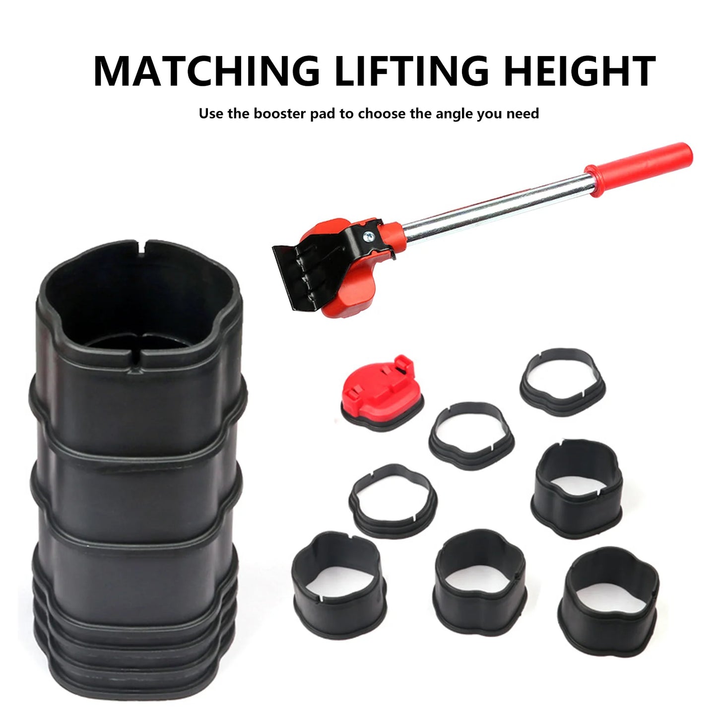 Heavy Duty Furniture Mover Lifter Kit With Rotatable Pads