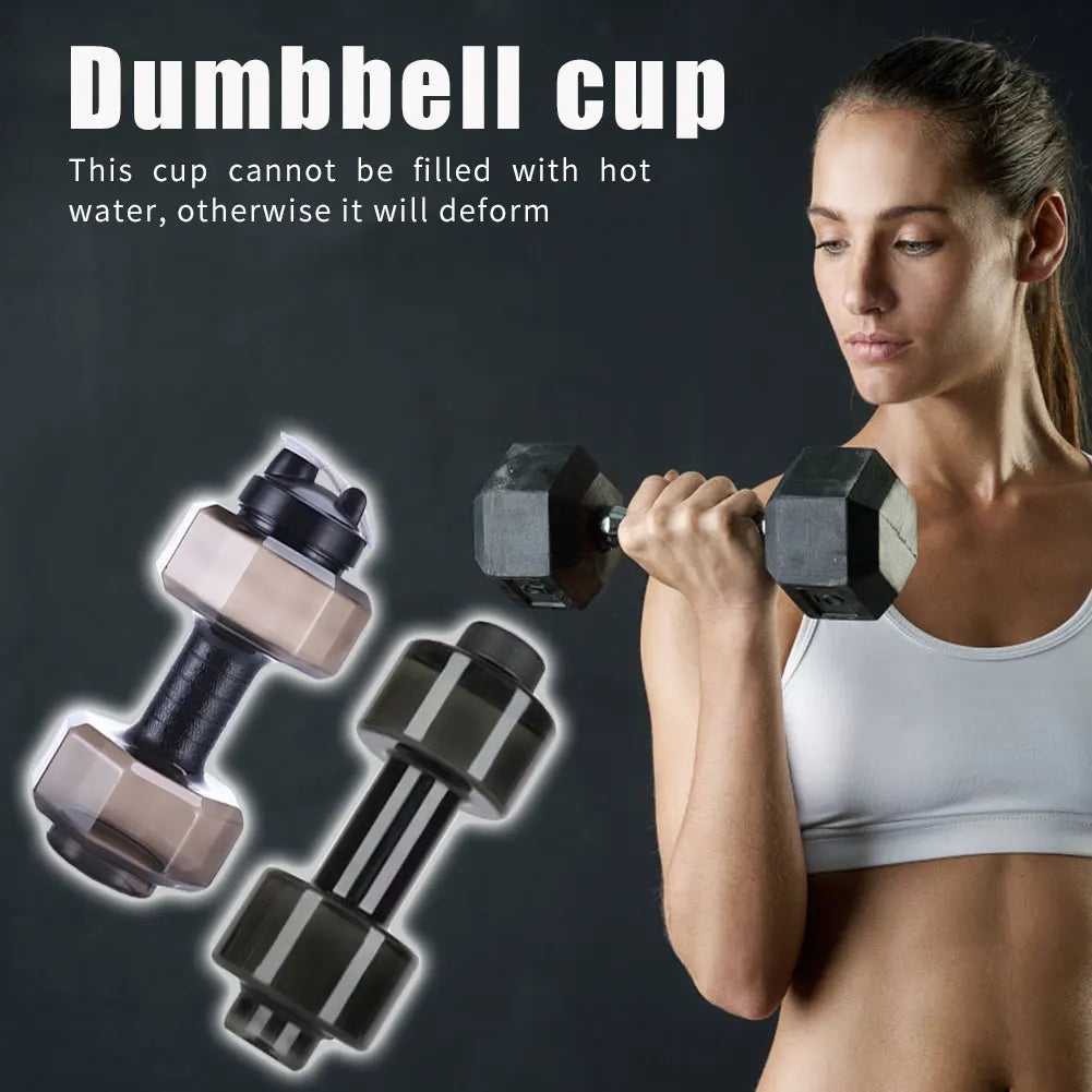 Sports Dumbbell Shaped Kettle for Outdoor Fitness and Decoration