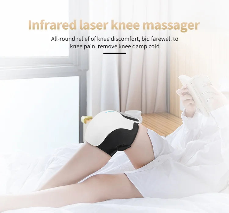 Knee Massager Infrared Heat and Vibration Pain Relief