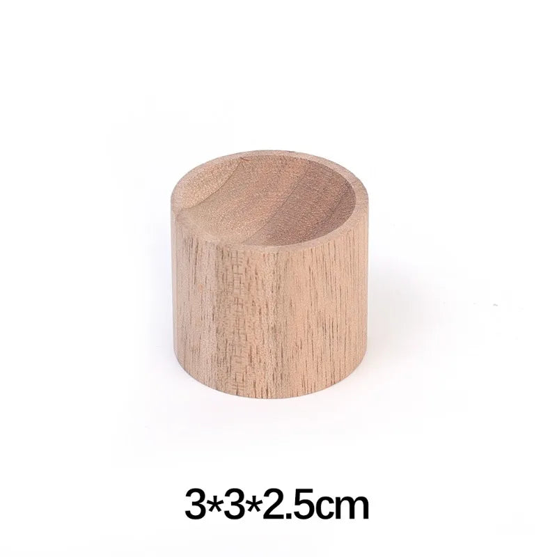 1/5PCS Mini Wooden Essential Oil Diffuser for Home Serenity