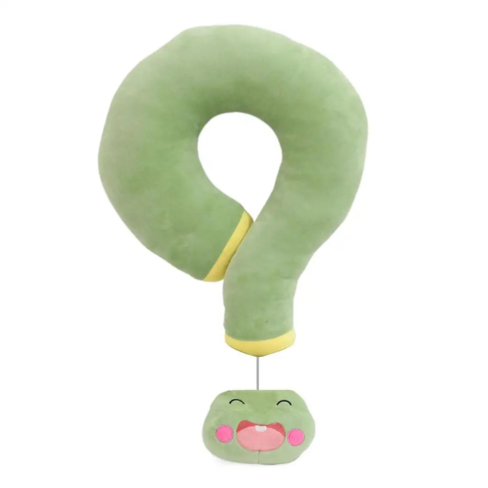 Question-Mark Neck Pillow Unique Question Mark Shape Soft Plush Travel Pillow