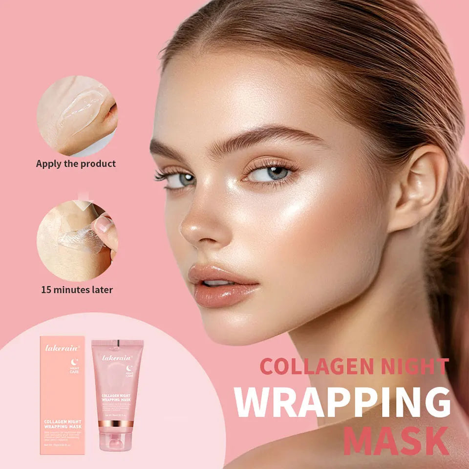 Collagen Overnight Wrapping Peel Off Mask 75ml Hydrates