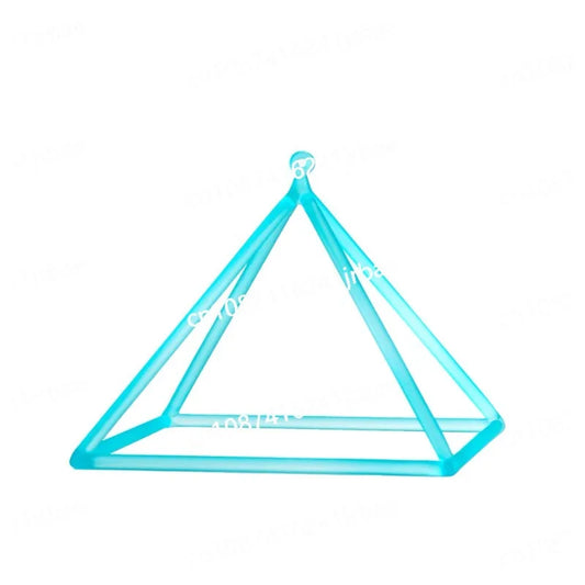 Crystal Pyramid Seven Colors Neon Yoga Meditation Sound Therapy