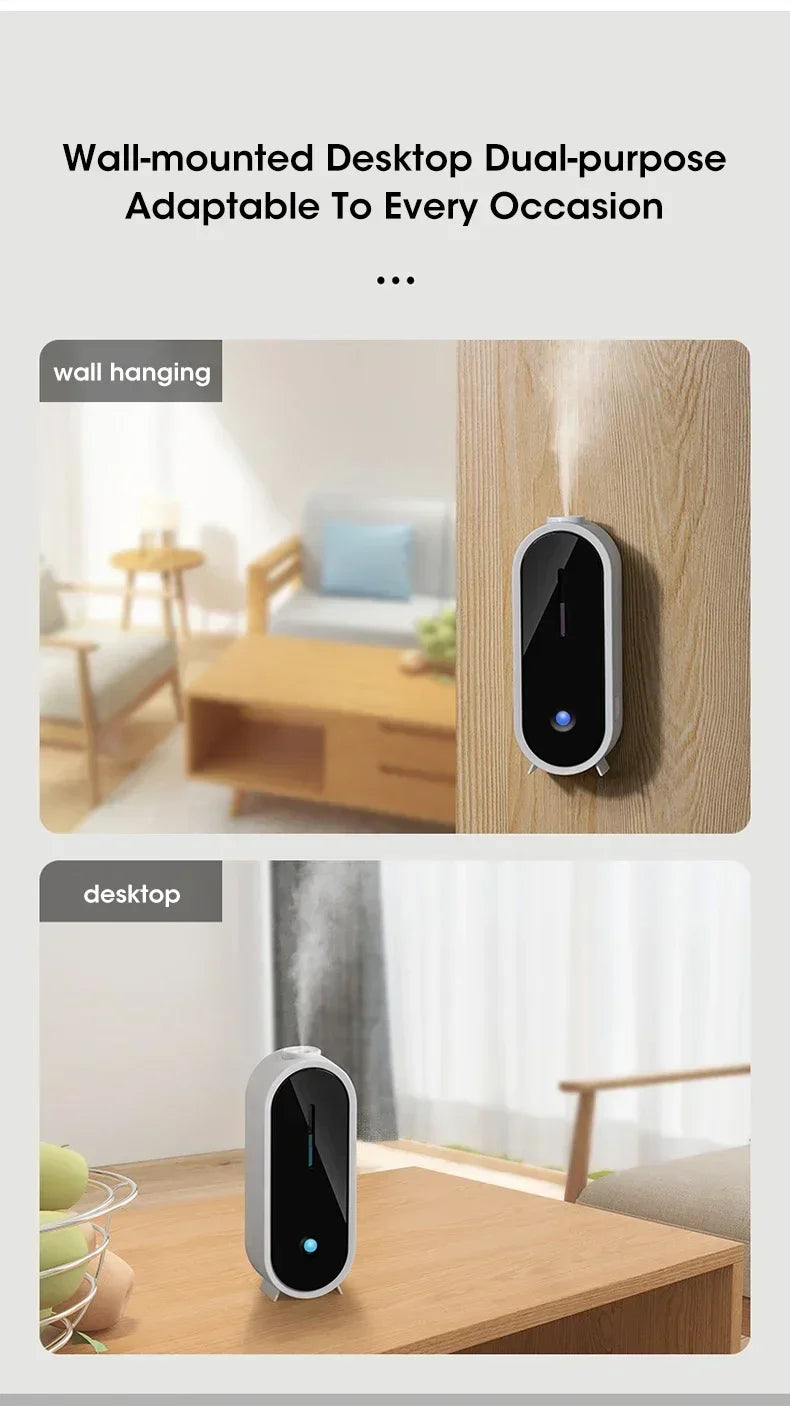 Wall Mounted Aroma Diffuser Smart Air Purifier Machine