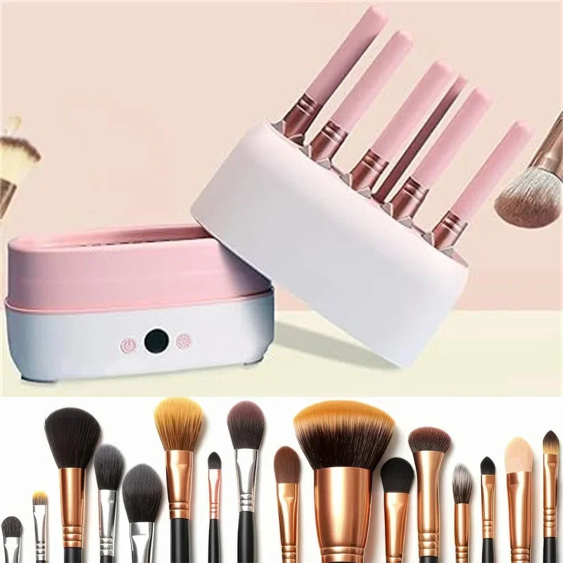 Electric Makeup Brushes Drying Machine 2 in 1 Cleaner Dryer