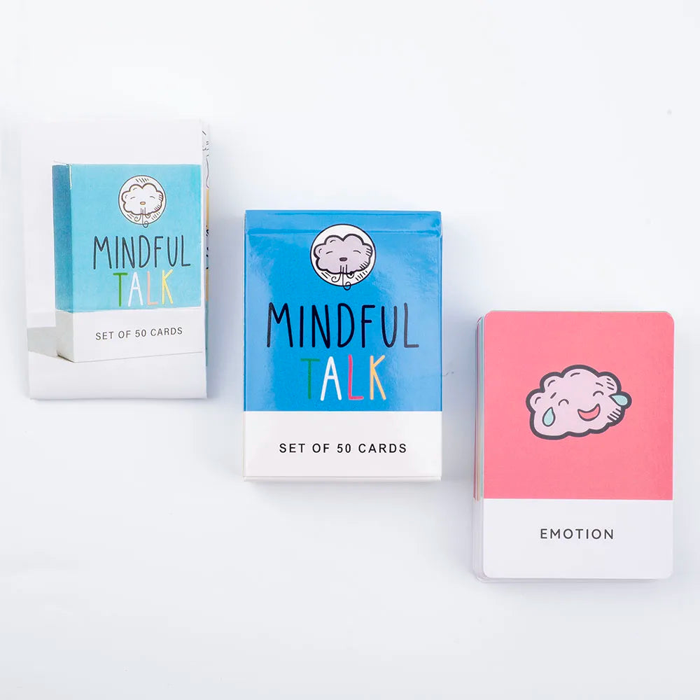 Mindful Talk Board Game Set Of 50 Meaningful Cards