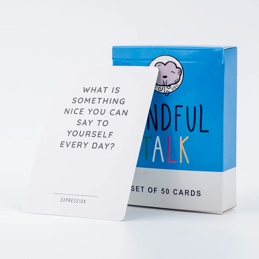 Mindful Talk Board Game Set Of 50 Meaningful Cards